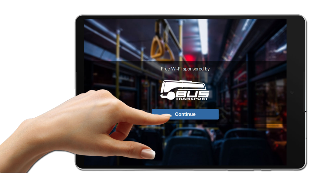BUS WiFi is not only a customer service, it is also a marketing channel which can be used to display video ads.